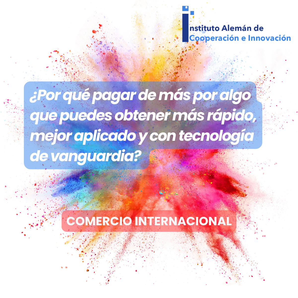 Master Comercio Internacional. ¿Por qué pagar de más por algo que puedes obtener más rápido, mejor aplicado y con tecnología de vanguardia?