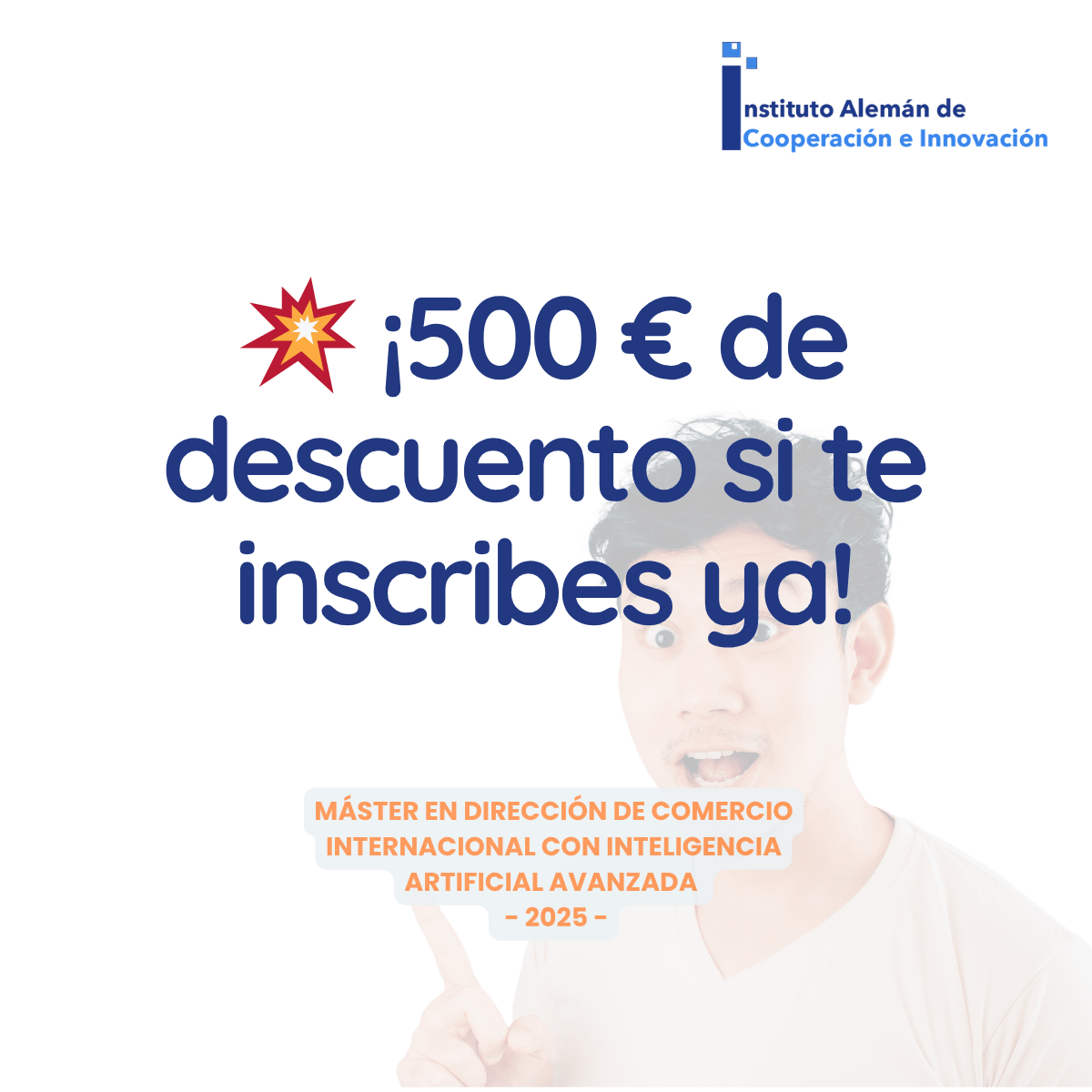 Máster en Dirección de Comercio Internacional con Inteligencia Artificial Avanzada